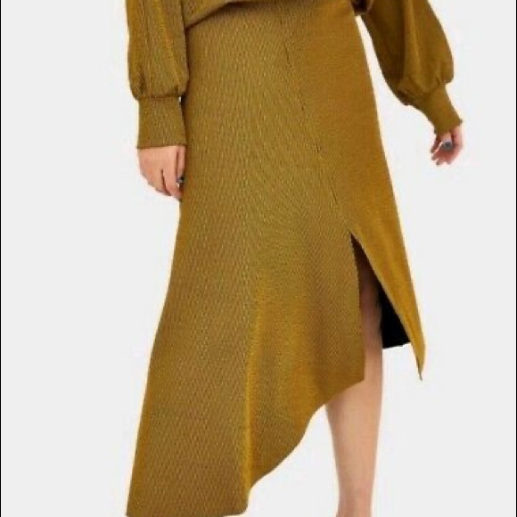 Zara Dresses & Skirts - Zara midi skirt with elastic waistband
